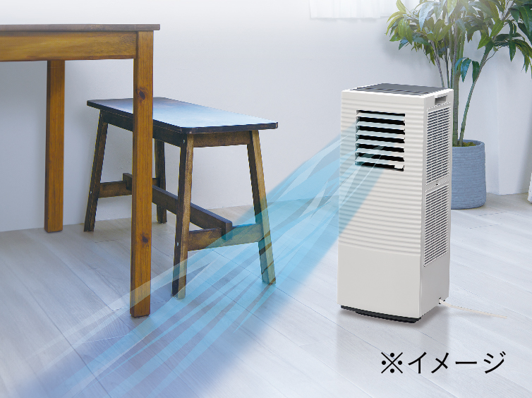 1_1-101 イメージ:室温より約-9°の冷風