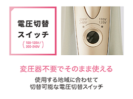 1_1-24 イメージ:変圧器不要