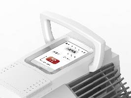 イメージ:持ち運びに便利な取手付き