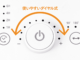 1_3-112 イメージ:使いやすいダイヤル式