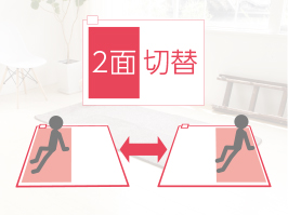 1_3-70 イメージ:使いやすい面切替