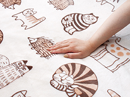 1_3-74 イメージ:柔らかくふんわりした肌触り