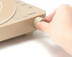 2_1-164 イメージ:ダイヤル式加熱調理