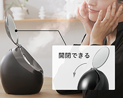 2_1-28 イメージ:開閉できるミラー付