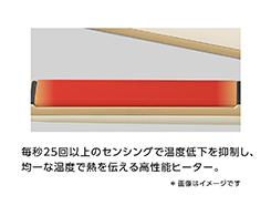 イメージ:高性能ヒーター