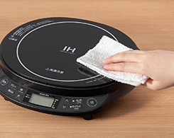 2_2-169 イメージ:お手入れ簡単、ガラス天面