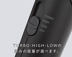 イメージ:3段階風量切替