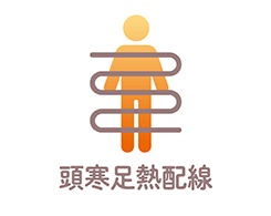 2_3-131 イメージ:頭寒足熱配線