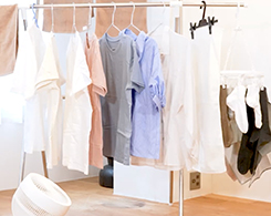 イメージ:衣類乾燥モード