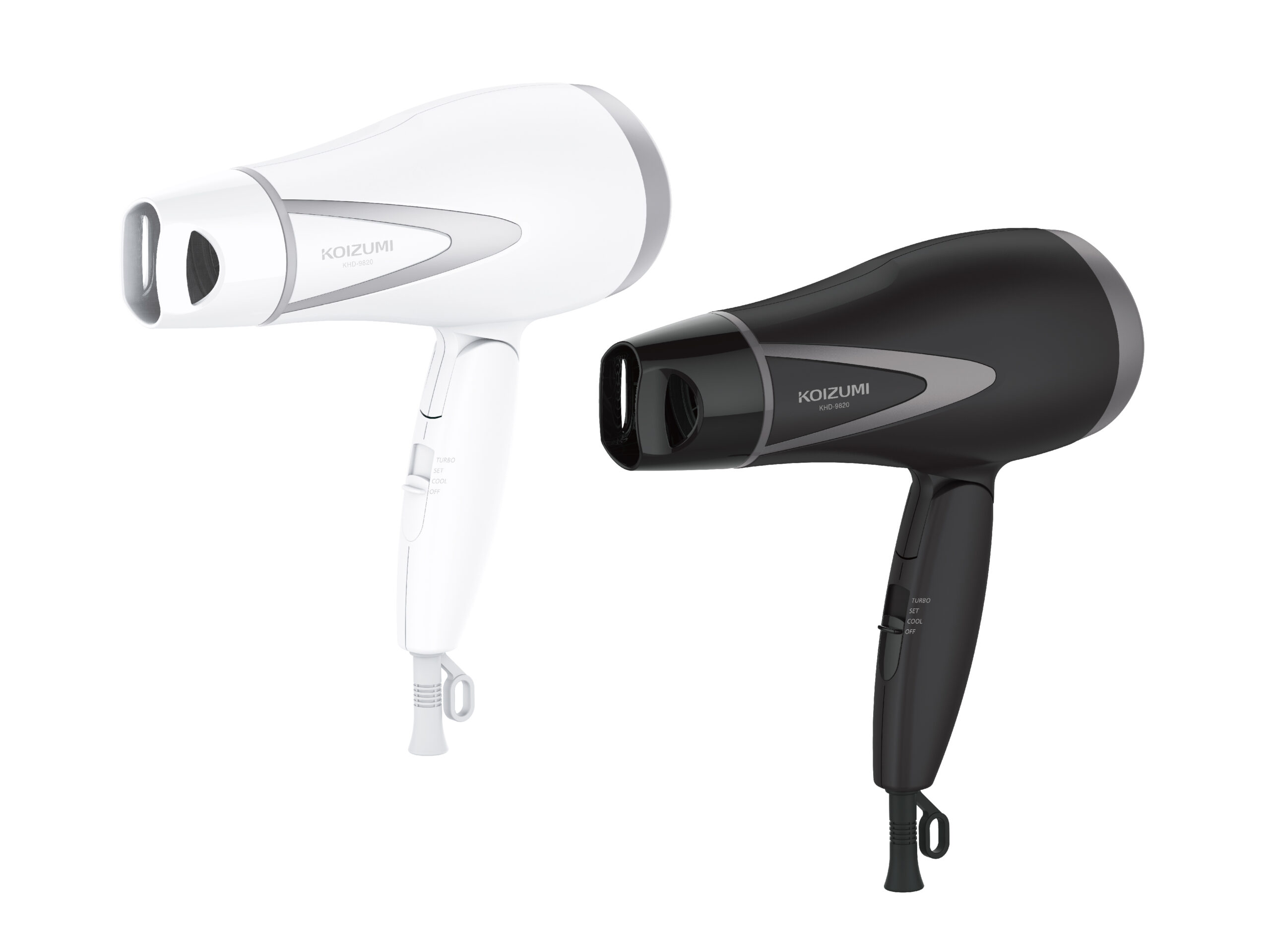 マイナスイオンヘアドライヤー KHD-9820/W・K