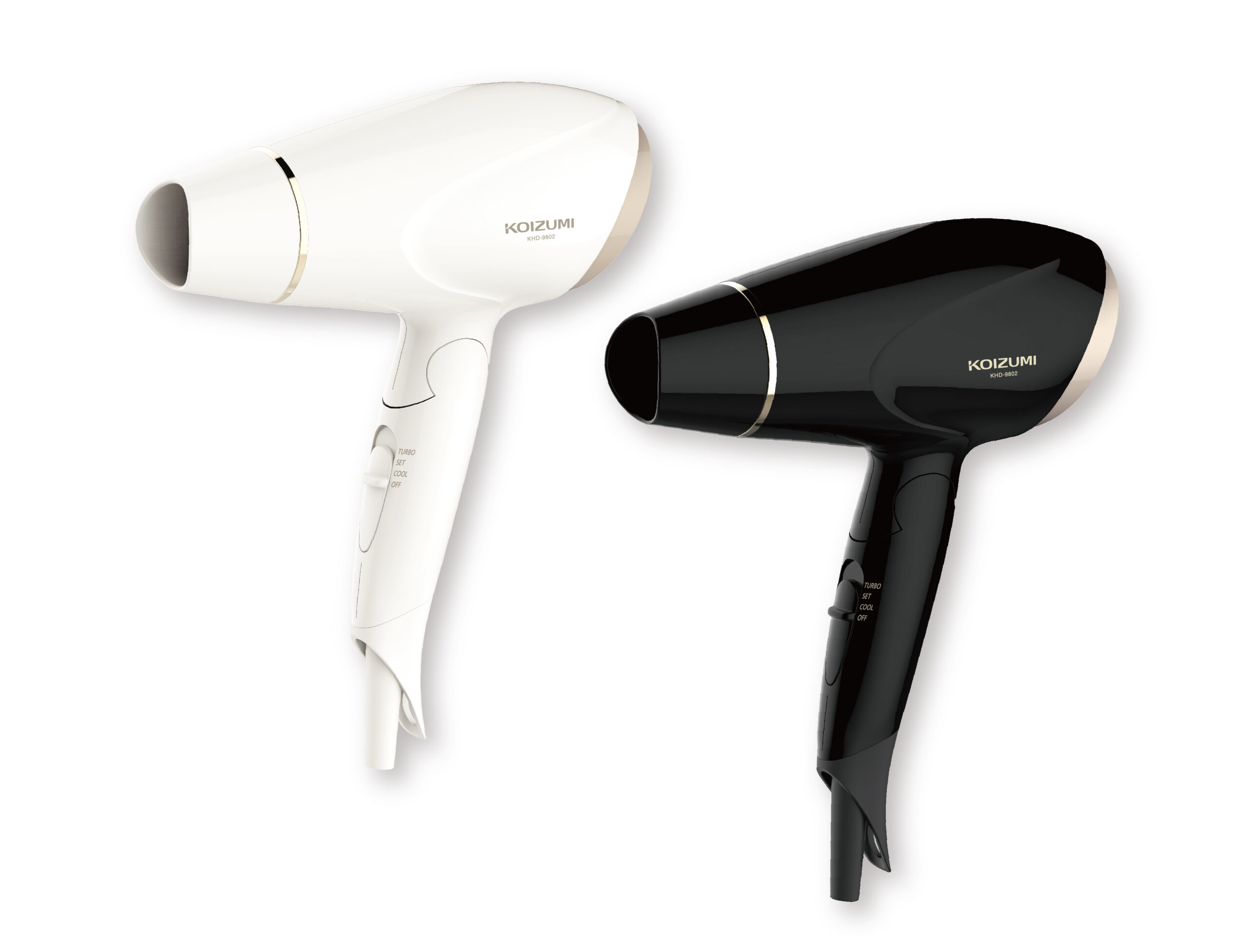 マイナスイオンヘアドライヤー KHD-9802/W・K