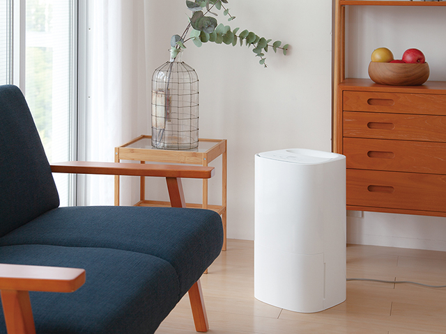 在庫限り 気化式加湿器 KHM-5512/W - Ảnh 3