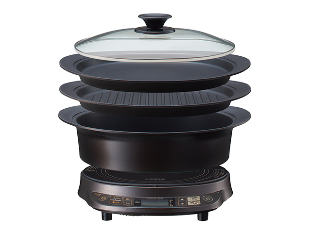 IHグリルなべ KIH-1412/H - Ảnh 3